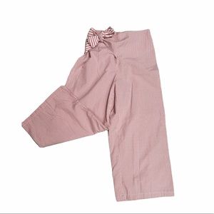 Flare stripped pants